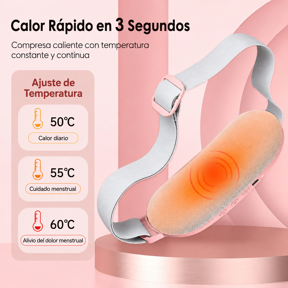 Cinturón Menstrual Térmico